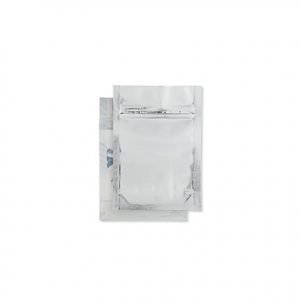 1/8 Ounce Chrome/Clear Mylar Dispensary Bags (1000Qty)