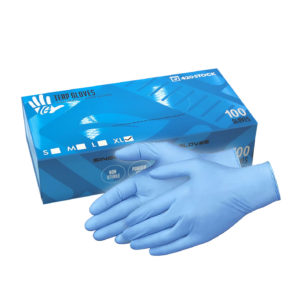 Terp Gloves Large Blue Nitrile Disposable Gloves
