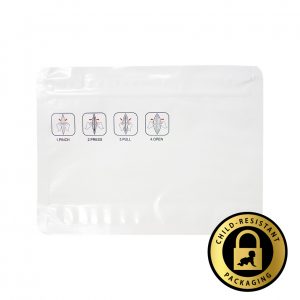 8" x 6" Child Resistant Exit Bags (100Qty)
