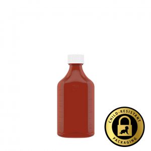 2oz Child-Resistant Syrup Bottles (200Qty)