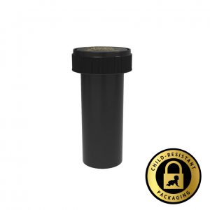 13 Dram Opaque Black Reversible Cap Vials (275qty)
