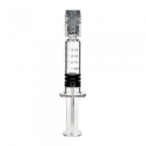 1ml Glass Concentrate Syringe with Plastic Luer Lock - (100qty)