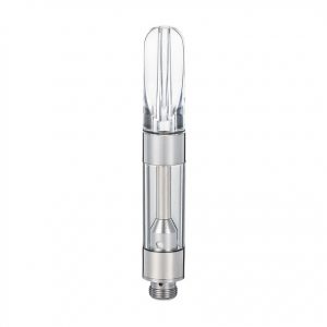Ceramic Clear Tip 1ml Vape Cartridge (100Qty)