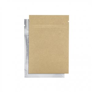 1/8oz Kraft/Clear Mylar Dispensary Bags (1,000Qty)