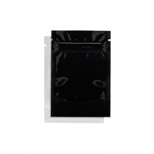 1 Gram Black/Clear Mylar Dispensary Bags (1,000Qty)