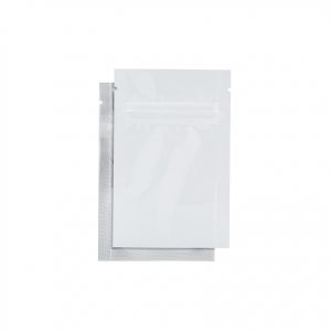 1 Gram White/Clear Mylar Dispensary Bags (1000Qty)