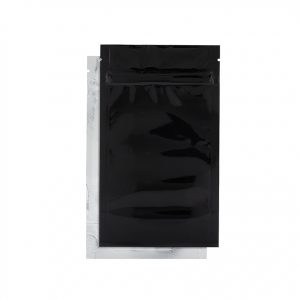 1/4oz Black/Clear Mylar Dispensary Bags (1,000Qty)