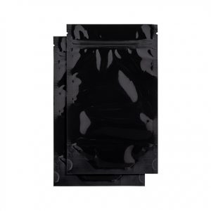 1/2oz Black/Black Mylar Dispensary Bags (1,000Qty)