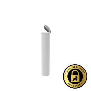 73mm Opaque White Vape Cartridge Tubes (1500Qty)