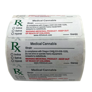 Oregon Compliant Labels (1,000Qty)